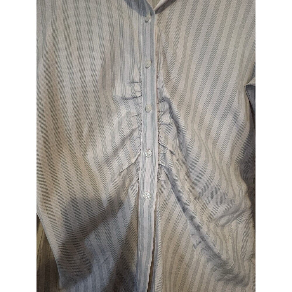 Thomas Pink Jermyn Street London Pink/White Striped Tailored Shirt US 10/UK 14 - Picture 3 of 10